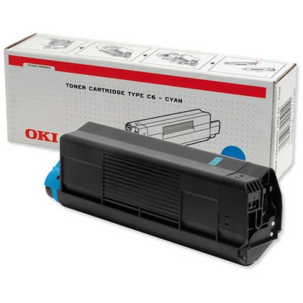Oki C5300 Cyan Laser Toner Cartridge