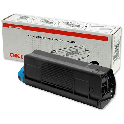 Oki C5300 Black Laser Toner Cartridge