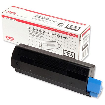 Oki C5450 Black Laser Toner Cartridge