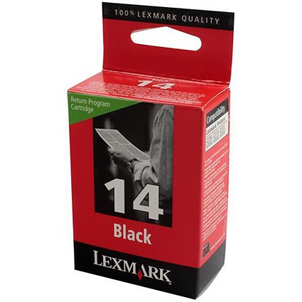 Lexmark 14 Black Inkjet Cartridge