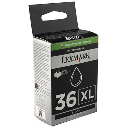 Lexmark 36XL High Yield Black Inkjet Cartridge