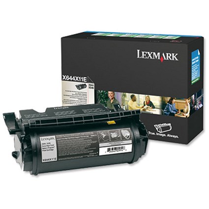 Lexmark X644X11E Extra High Yield Black Laser Toner Cartridge