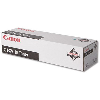 Canon C-EXV18 Black Copier Toner Cartridge