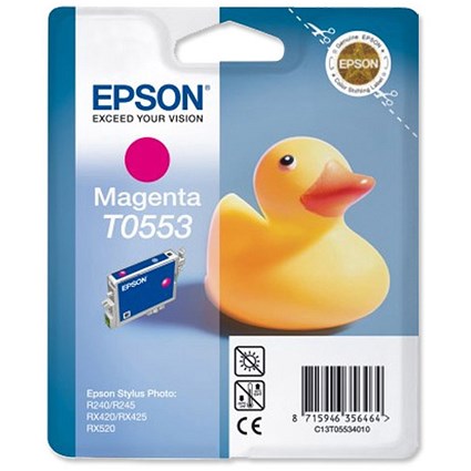 Epson T0553 Magenta Inkjet Cartridge