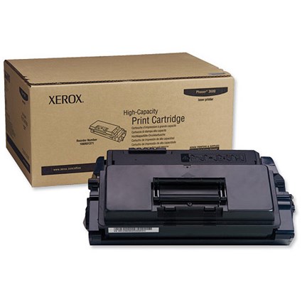 Xerox Phaser 3600 Black High Yield Laser Toner Cartridge