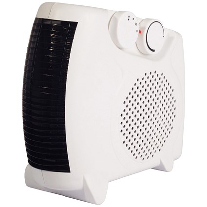 Igenix Fan Heater Adjustable Position 2 Heat Settings 2Kw