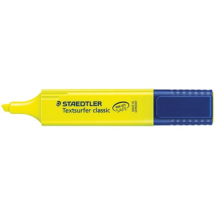 Staedtler Textsurfer Highlighter Fluorescent Yellow (Pack of 10) 364-1