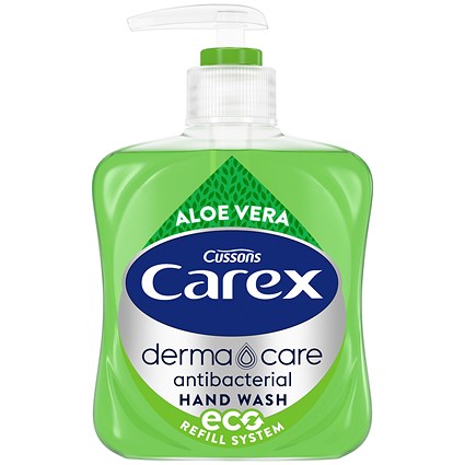 Carex Antibacterial Liquid Soap Handwash, Aloe Vera, 250ml