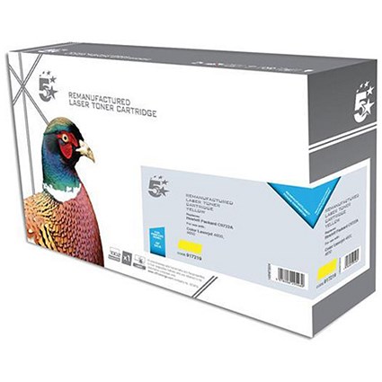 5 Star Compatible - Alternative to HP 641A Yellow Laser Toner Cartridge