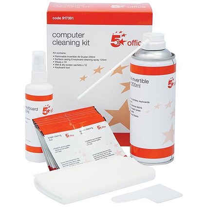5 Star Home & Office Computer Cleaning Kit