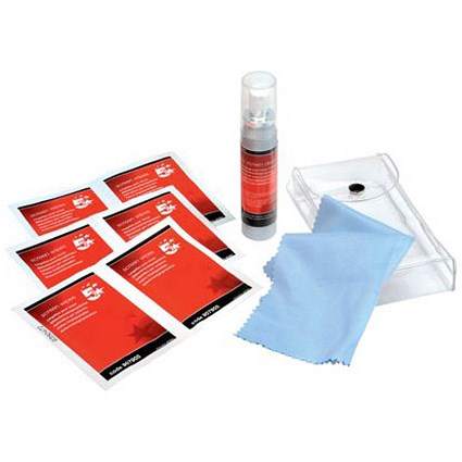 5 Star Laptop Cleaning Kit - Travel Size in Pouch