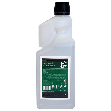 5 Star Concentrated Surface Sanitiser 1L