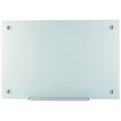 5 Star Glass Board, Magnetic, W900xH600mm, White