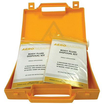 Aero Hazard Yellow Body Fluid Spillage Kit