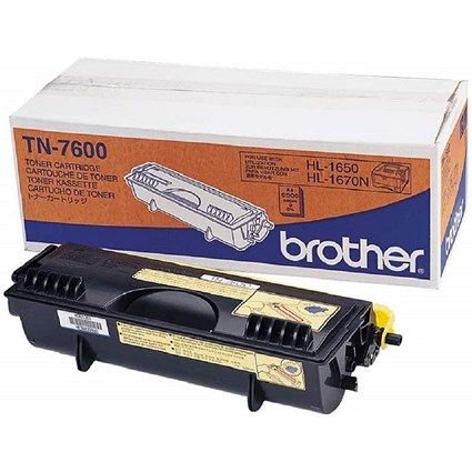 Brother TN-7600 Toner Cartridge High Yield Black TN7600