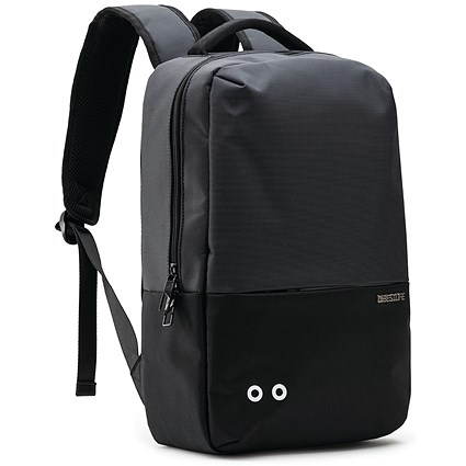 BestLife Orion Laptop Backpack, For up to 14.1 Inch Laptops, Black/Grey