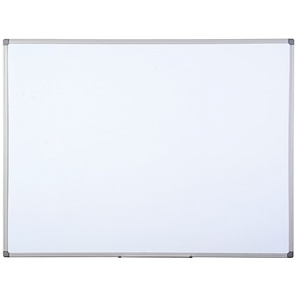 Bi-Office Whiteboard, Aluminium Frame, 1200x900mm