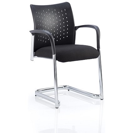 Academy Cantilever Chair - Black