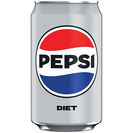 Diet Pepsi, 24 x 330ml Cans
