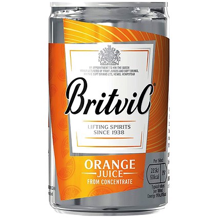 Britvic Orange - 24 x 330ml Cans