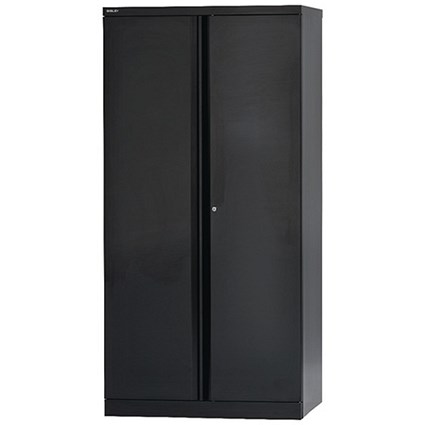 Bisley 2 Door Cupboard / Extra Tall / Black