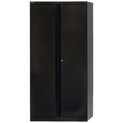 Bisley 2 Door Cupboard / Tall / Black