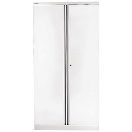 Bisley 2 Door Cupboard / Extra Tall / White