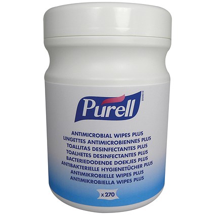 Purell Antimicrobial Wipes, 270 Wipes