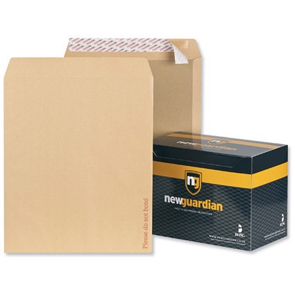 New Guardian Board-backed Envelopes / 444x368mm / Peel & Seal / Manilla / Pack of 50