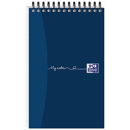 Oxford MyNotes Headbound Wirebound Notebook, 200x125mm, Ruled, 300 Pages, Pack of 5