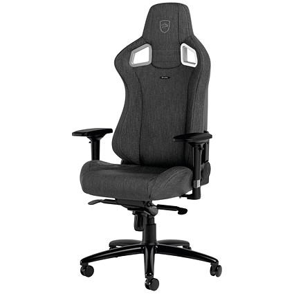 Noblechairs Epic TX Gaming Chair, Fabric, Grey
