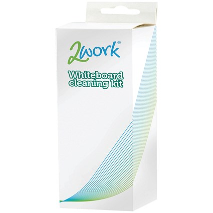 2Work Whiteboard Cleaning Kit