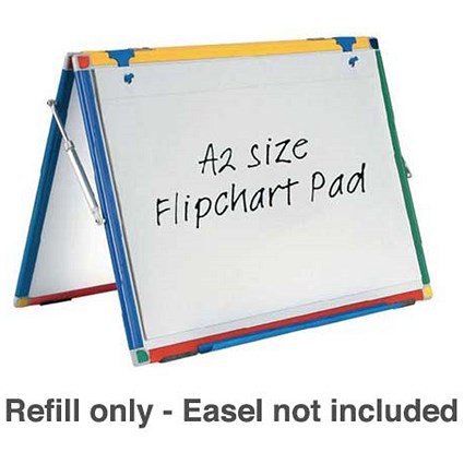 Show-me Flipchart Pad, A2, Plain, Pack of 5