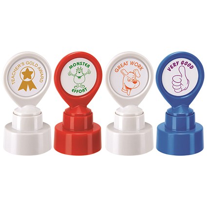 Colop Motivational Stamp / Assorted Pack B / Pack of 4