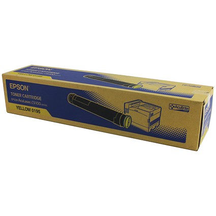Epson AcuLaser C9100 Yellow Laser Toner Cartridge