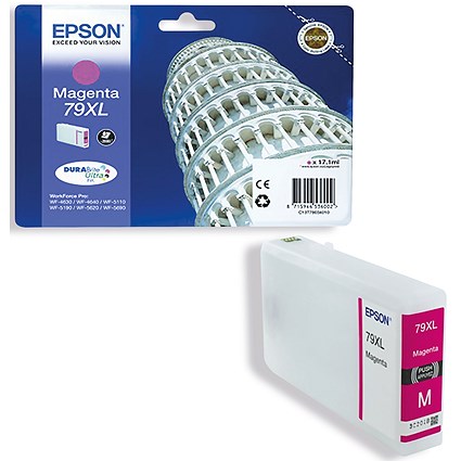 Epson 79XL Magenta High Yield Inkjet Cartridge