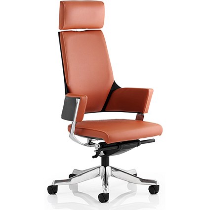 Enterprise Leather Executive Chair - Tan