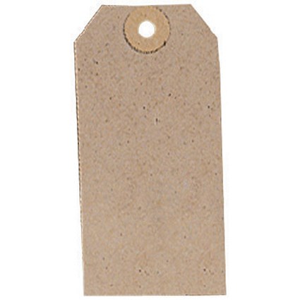 Unstrung Tags 4A 108 x 54mm Buff Single (Pack of 1000) TG8024