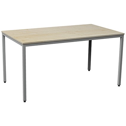 Flexi Table, Rectangular, 1600mm Wide, Maple