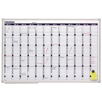 Franken Annual Planner / Day Grid / W900XH600mm