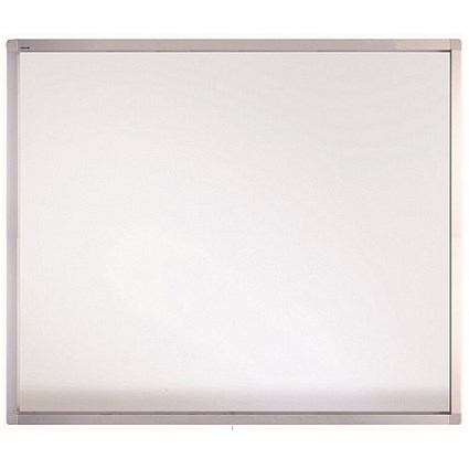 Franken ECO Display Case 15 x A4 / W1175xH990xD45mm / Magnetic / White
