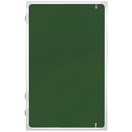 Franken Display Case / W900xH1200mm / Felt / Green