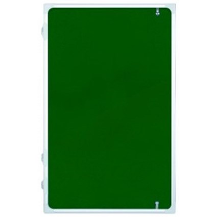 Franken Display Case / W1200xH1200mm / Felt / Green