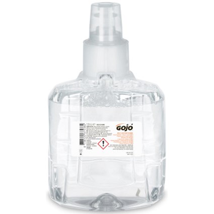 GoJo Ltx Antimicrobial Plus Foam Handwash, 1.2 Litres, Pack of 2