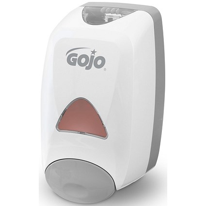 GoJo Fmx Dispenser, 1.25 Litres, White, Pack of 6