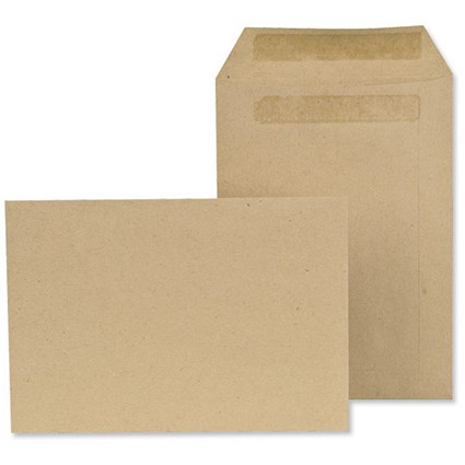 New Guardian Lightweight C5 Pocket Envelopes / Manilla / Press Seal / 80gsm / Pack of 500