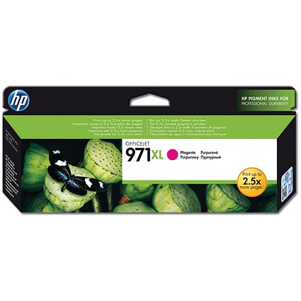 HP 971XL Magenta High Yield Ink Cartridge CN627AE