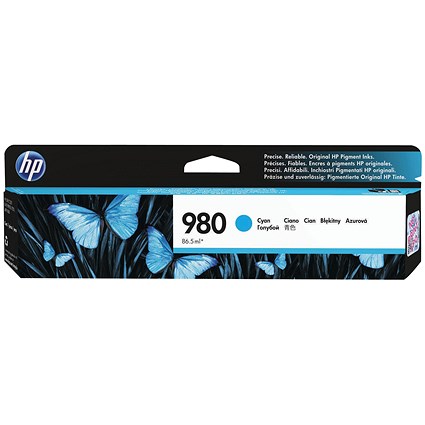 HP 980 Cyan Ink Cartridge D8J07A