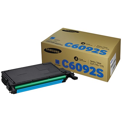 Samsung CLT-C6092S Cyan Laser Toner Cartridge