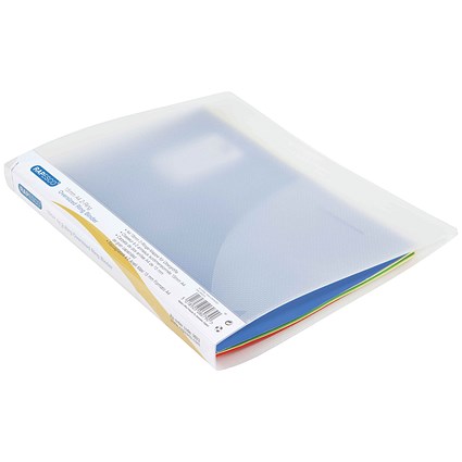 Rapesco Ring Binder, A4+, 2 O-Ring, 15mm Capacity, Clear, Pack of 10
